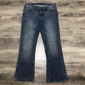 Rock Republic Size 14 S Kasandra Jeans Women’s Boot Cut Flare denim Pants F2